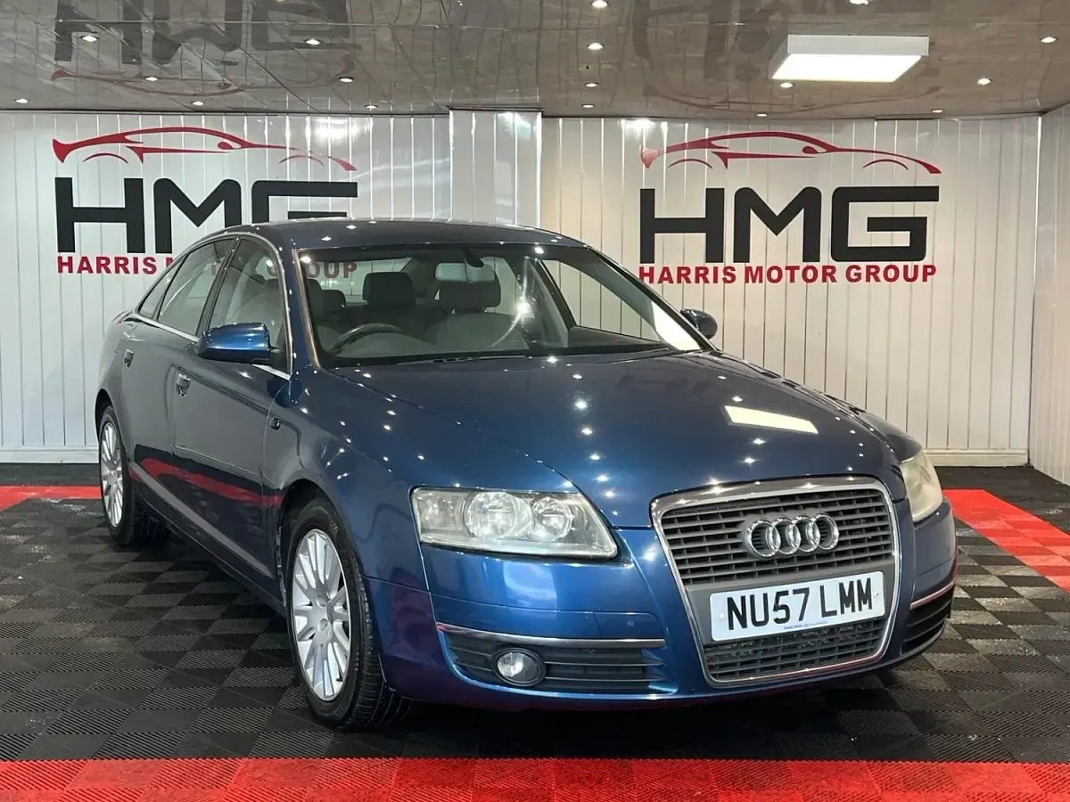 Used Audi A6 140 HP (102 kW) 2007 Blue Sedan