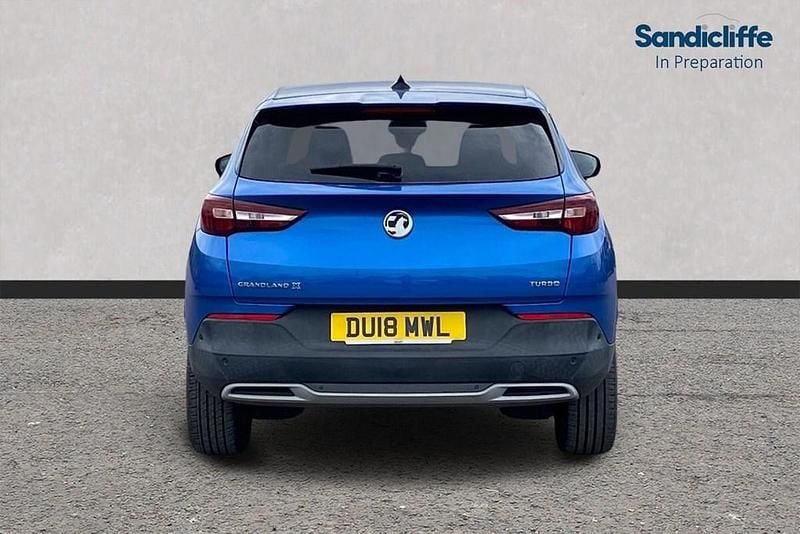 Used Vauxhall Grandland X Sport 2018 Blue SUV
