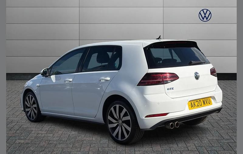 Used VW Golf VIII Advance 200 HP (147 kW) 2020 White Hatchback