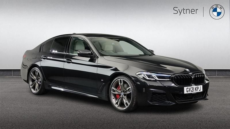 Used BMW M550 Comfort Edition 523 HP (384 kW) 2021 Black Sedan