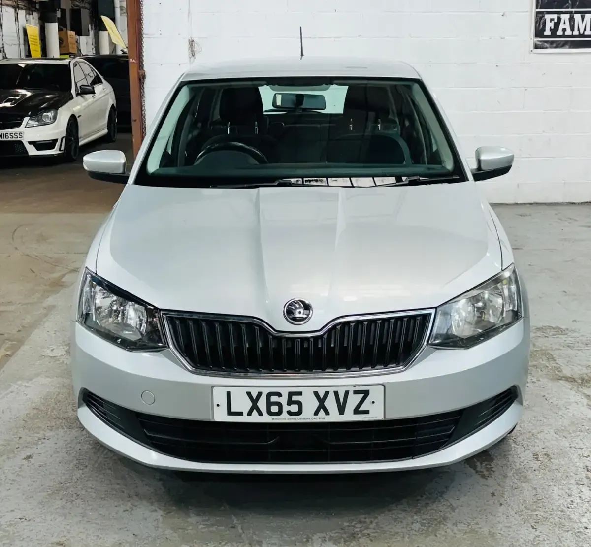 Used Skoda Fabia SE 110 HP (80 kW) 2015 Silver Hatchback