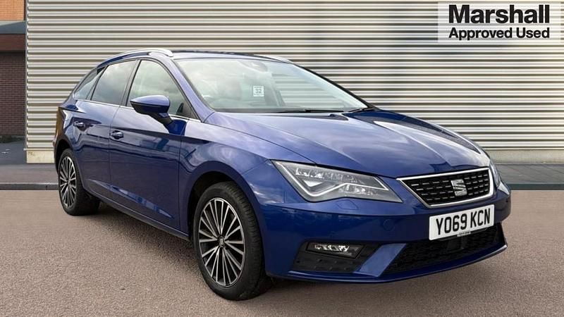 Blue Used 2020 Seat Leon XCELLENCE Lux Estate | £14,924 (Fair price) - Image 1/4