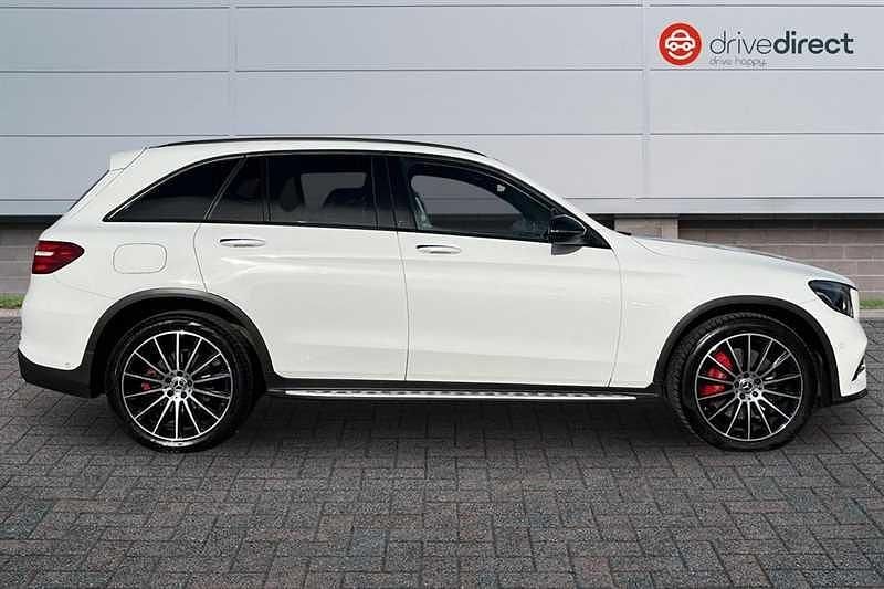 Used Mercedes GLC220 AMG 2019 White Estate
