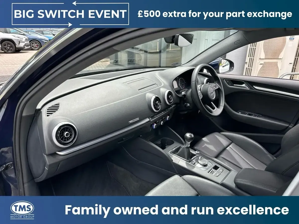 Used Audi A3 Sportback Sport 2019 Blue Hatchback