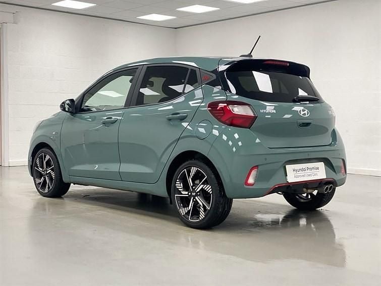 Used Hyundai i10 N Line 2025 Green Hatchback