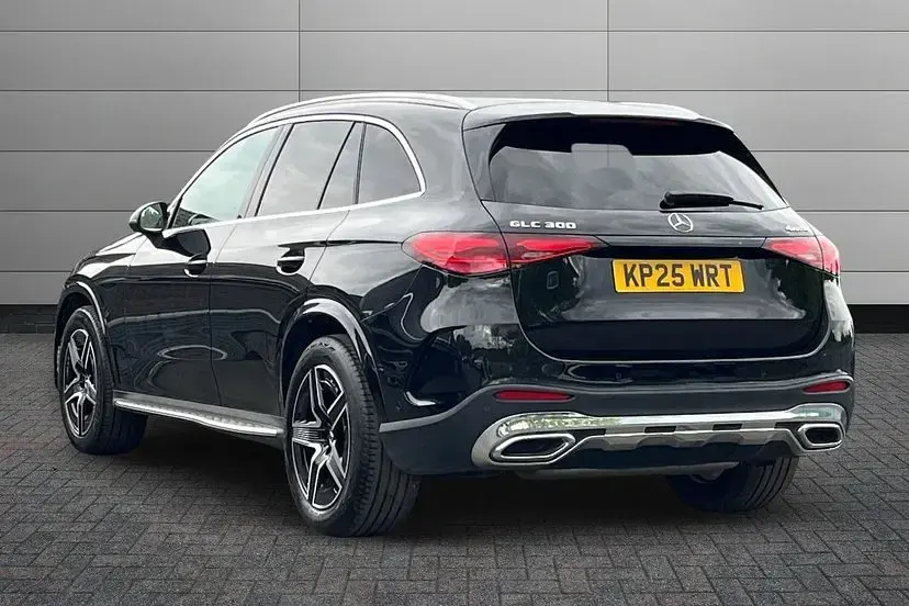 Used Mercedes GLC300 AMG line 277 HP (203 kW) 2025 Obsidian black SUV