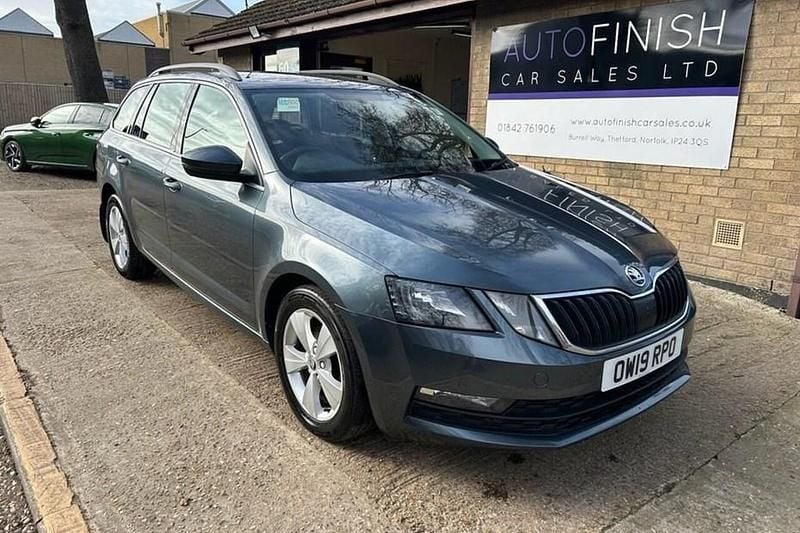 Used Skoda Octavia SE Technology 115 HP (84 kW) 2019 Grey Estate