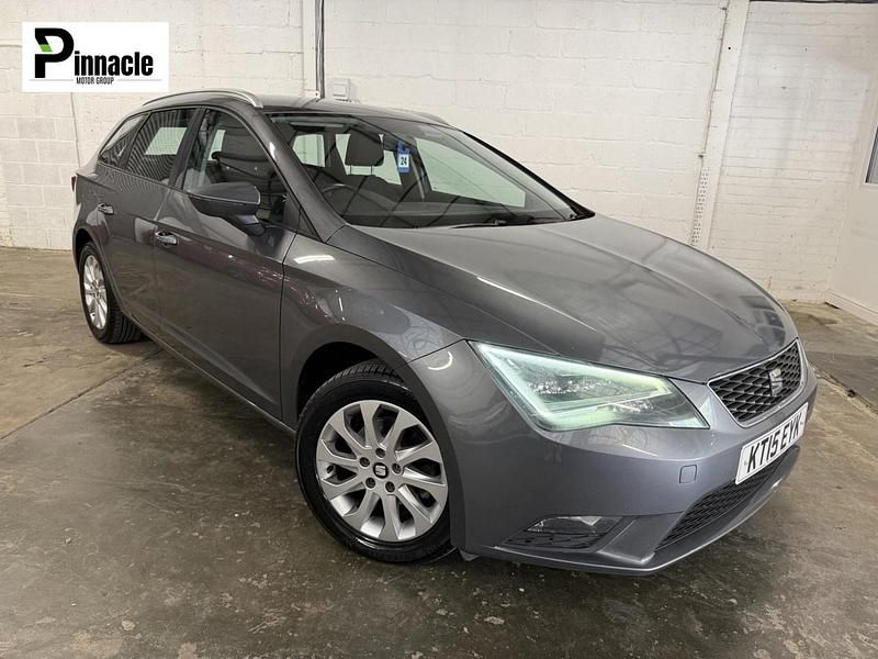 Used Seat Leon SE 110 HP (80 kW) 2015 Grey Estate
