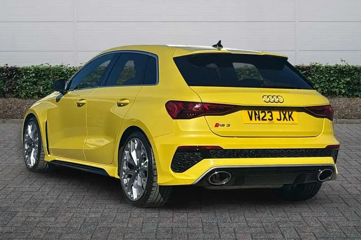 Used Audi RS3 400 HP (294 kW) 2023 Yellow Sedan