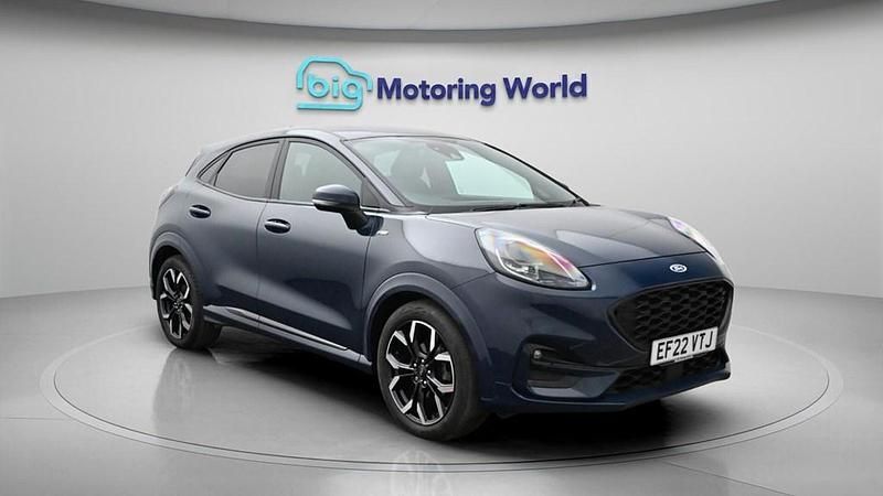 Used Ford Puma ST-Line X 125 HP (91 kW) 2022 Blue SUV