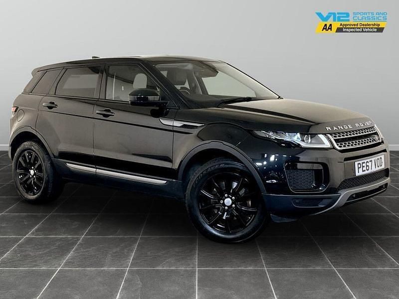 Black Used 2017 Land Rover Range Rover evoque SE Estate | £10,995 (Good price) - Image 1/2