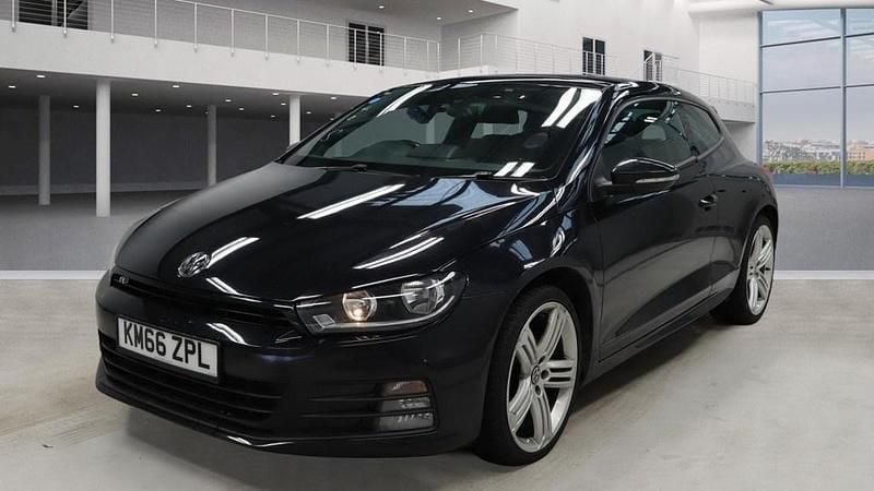 Used VW Scirocco R-line 184 HP (135 kW) 2016 Deep black pearl Coupe