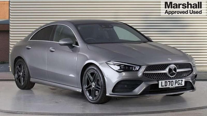 Grey Used 2020 Mercedes CLA250 AMG Line Premium Plus Sedan | £26,199 (Fair price) - Image 1/4