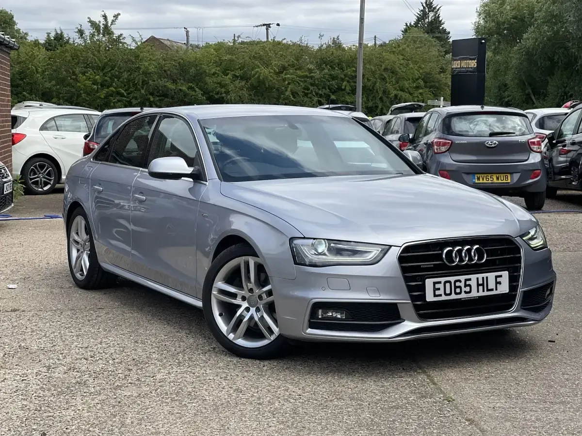 Used Audi A4 S-Line 2015 Silver Sedan