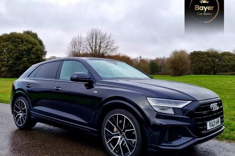 Used Audi Q8 Black Edition 340 HP (250 kW) 2021 Black SUV