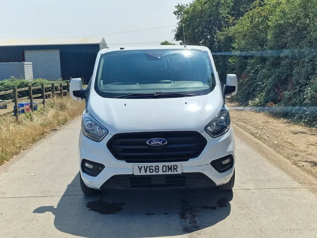 Used Ford Transit Custom Trend 130 HP (95 kW) 2019 White Van