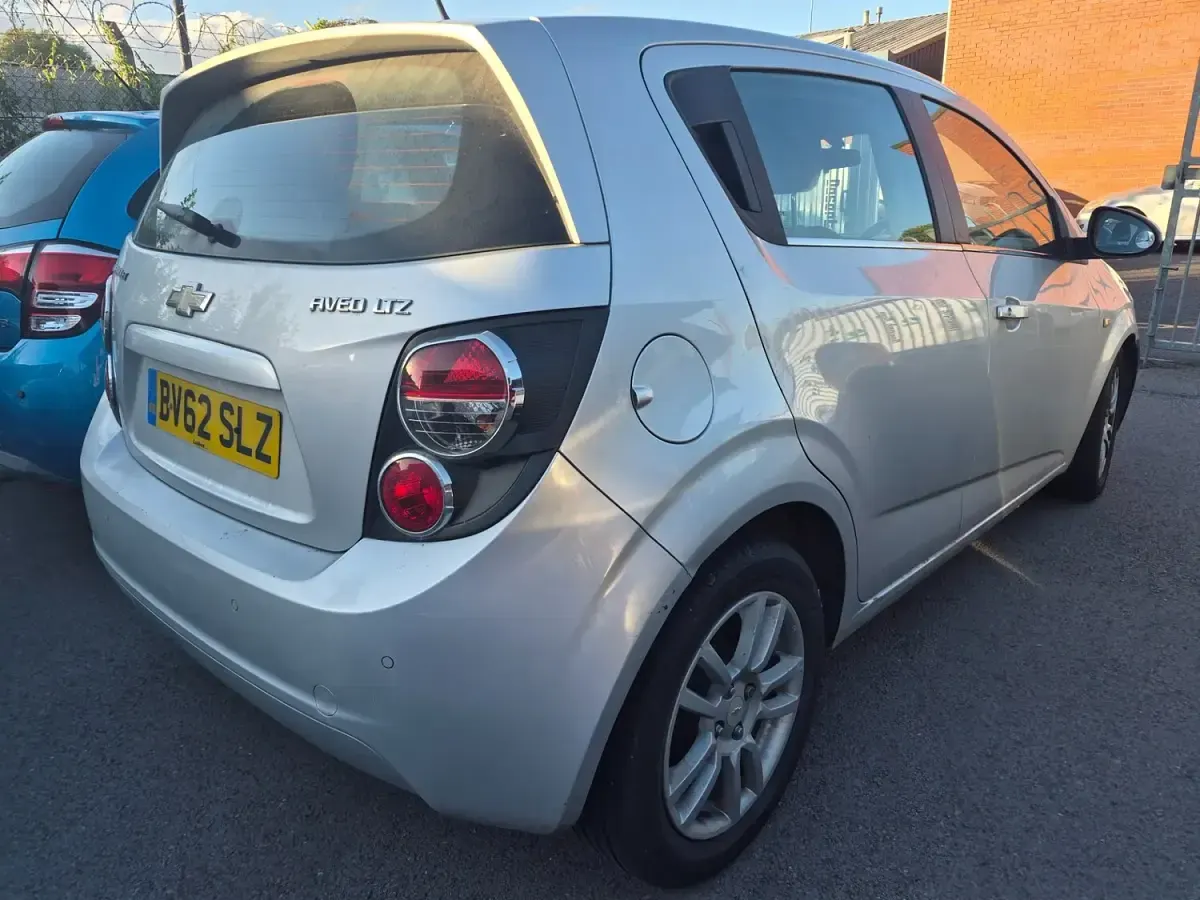 Used Chevrolet Aveo LTZ 2012 Silver Hatchback