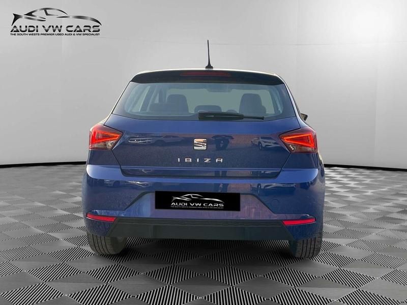 Used Seat Ibiza SE Technology 95 HP (69 kW) 2020 Blue Hatchback