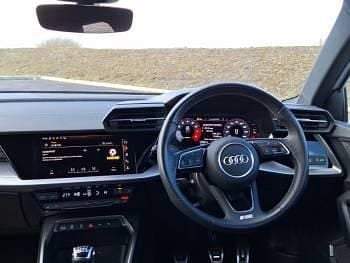 Used Audi A3 S-Line 110 HP (80 kW) 2024 White Hatchback