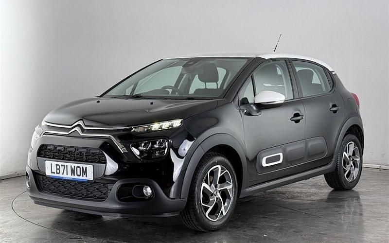 Used Citroën C3 PureTech 83 HP (61 kW) 2021 Black Hatchback