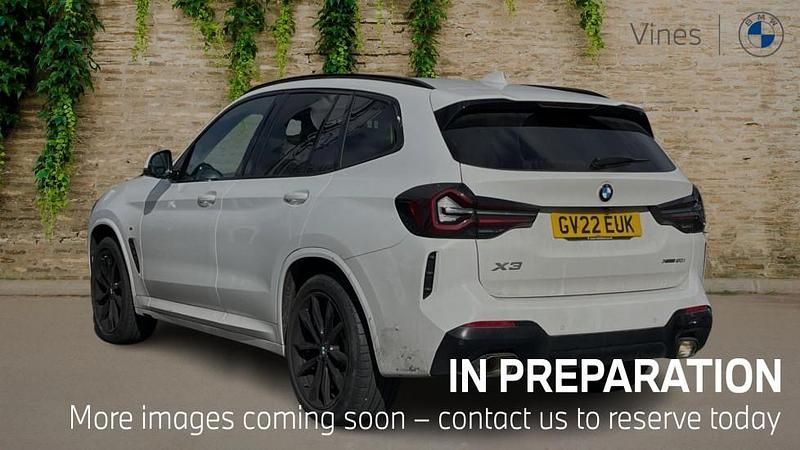 Used BMW X3 M Sport 181 HP (133 kW) 2022 White SUV