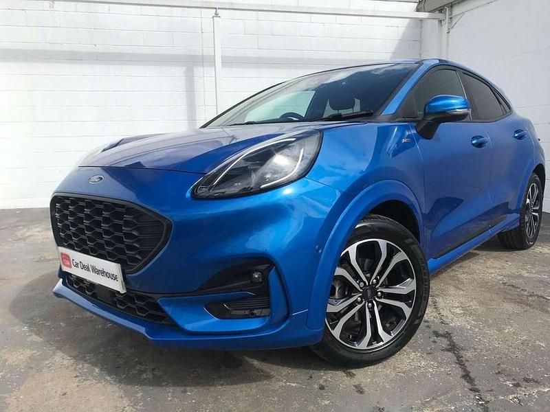 Usado Ford Puma ST-Line 123 HP (90 kW) 2023 Azul SUV
