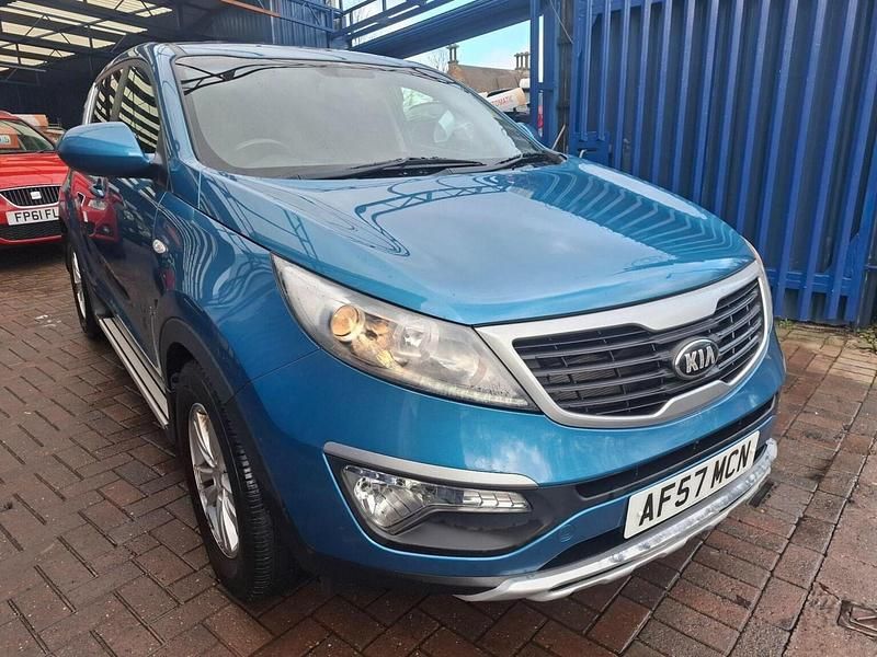 Used Kia Sportage 115 HP (84 kW) 2012 Blue SUV