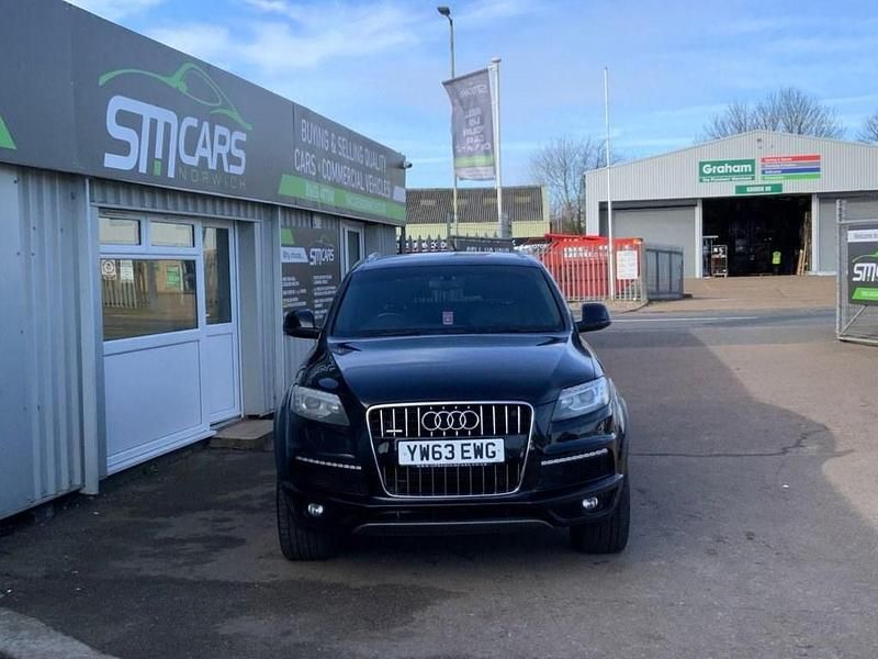 Used Audi Q7 S-Line 245 HP (180 kW) 2013 Black SUV