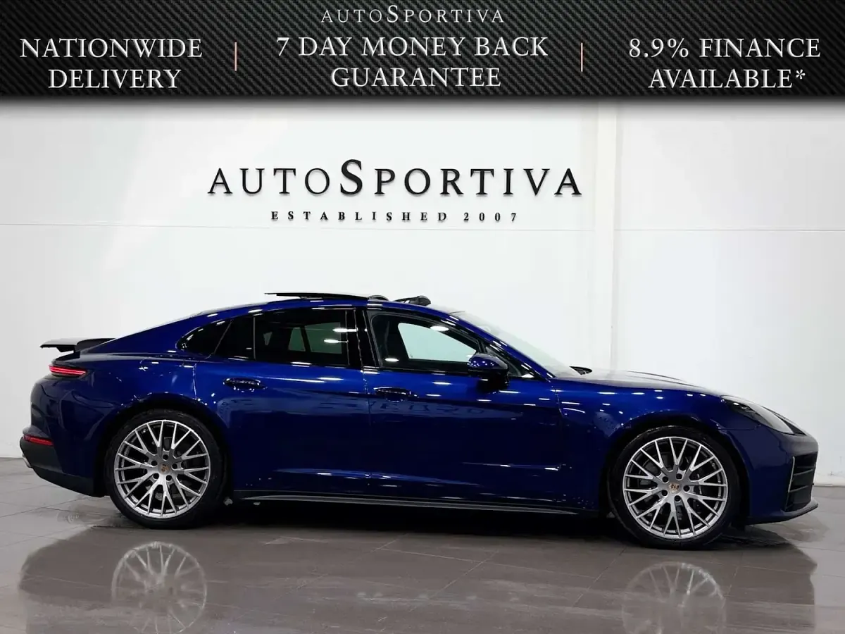 Used Porsche Panamera 4 2024 Blue Hatchback