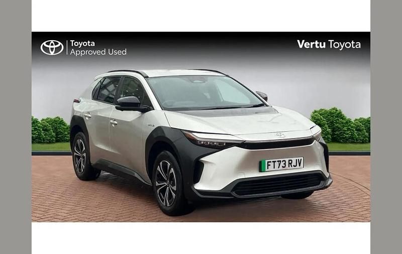 Silver Used 2023 Toyota bZ4X SUV | £22,572 (Fair price) - Image 1/4