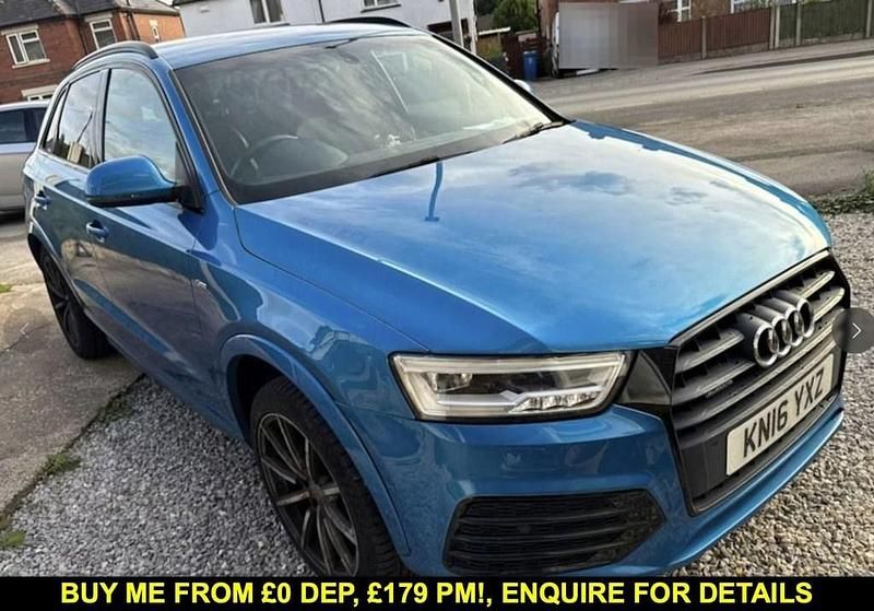 Blue Used 2016 Audi Q3 S-line plus SUV | £11,995 (Fair price) - Image 1/2