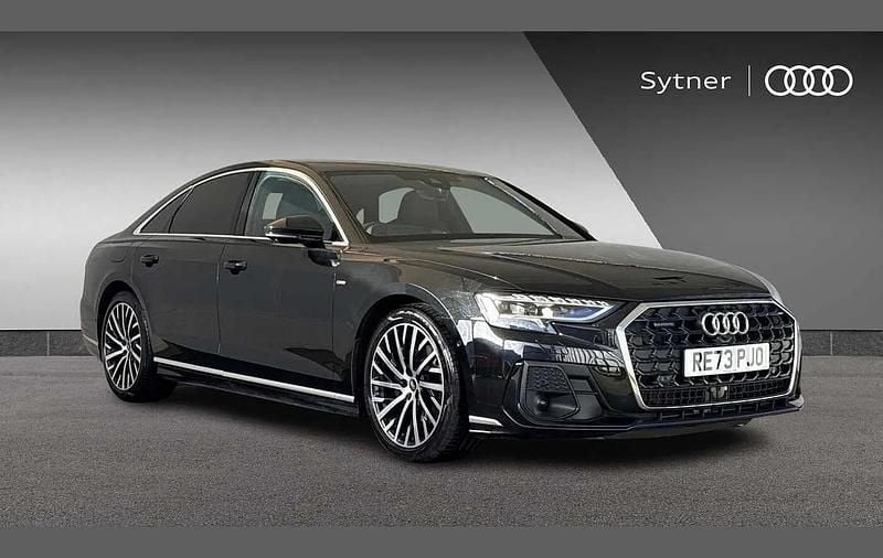 Used Audi A8L S-Line 281 HP (206 kW) 2023 Black Sedan