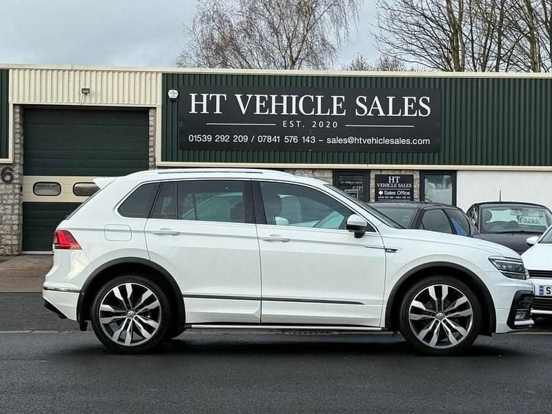 Used VW Tiguan R-line 150 HP (110 kW) 2016 White SUV
