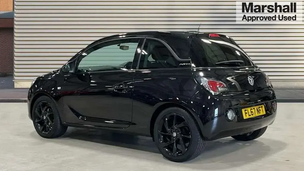 Used Vauxhall Adam 70 HP (51 kW) 2018 Black Hatchback