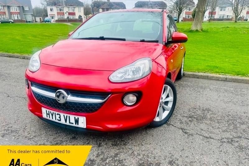 Used Vauxhall Adam Jam 70 HP (51 kW) 2013 Red Hatchback