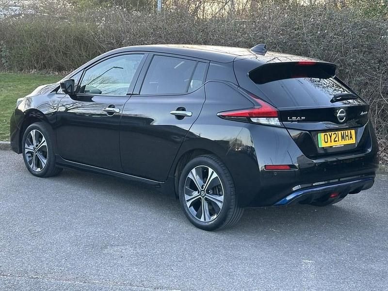 Used Nissan Leaf N-Connecta 110 kW (150 HP) 2021 Black Hatchback