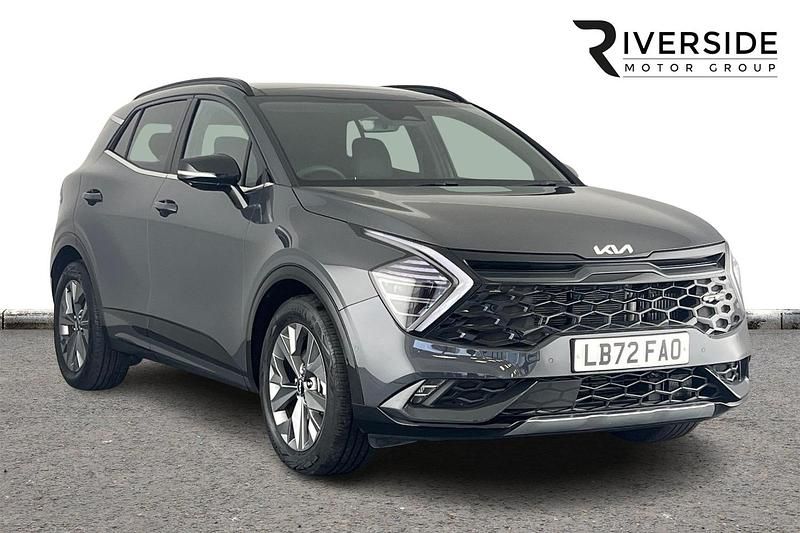 Steel grey Used 2022 Kia Sportage GT-Line S SUV | £27,990 (Good price) - Image 1/4