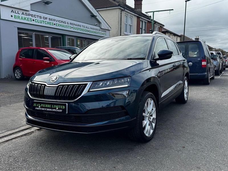 Used Skoda Karoq SE L 2020 Blue SUV
