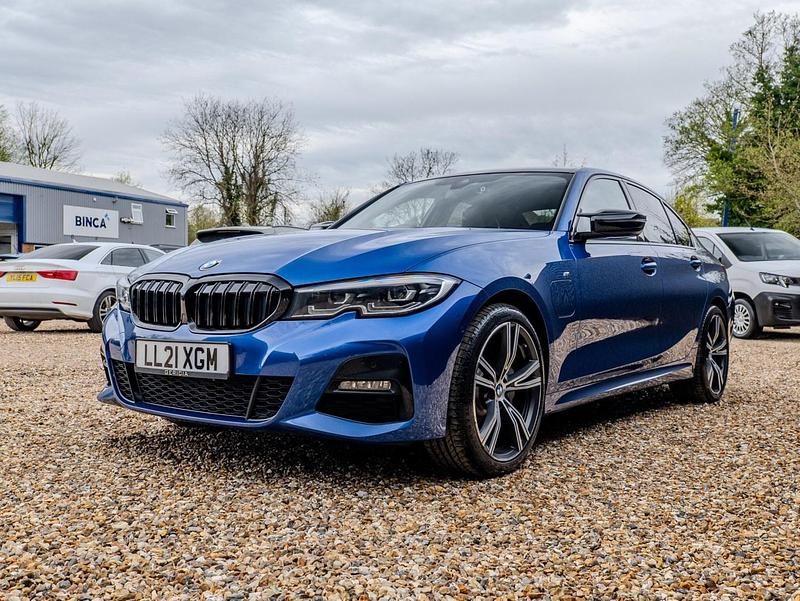 Used BMW 330e M Sport 2021 Blue Sedan