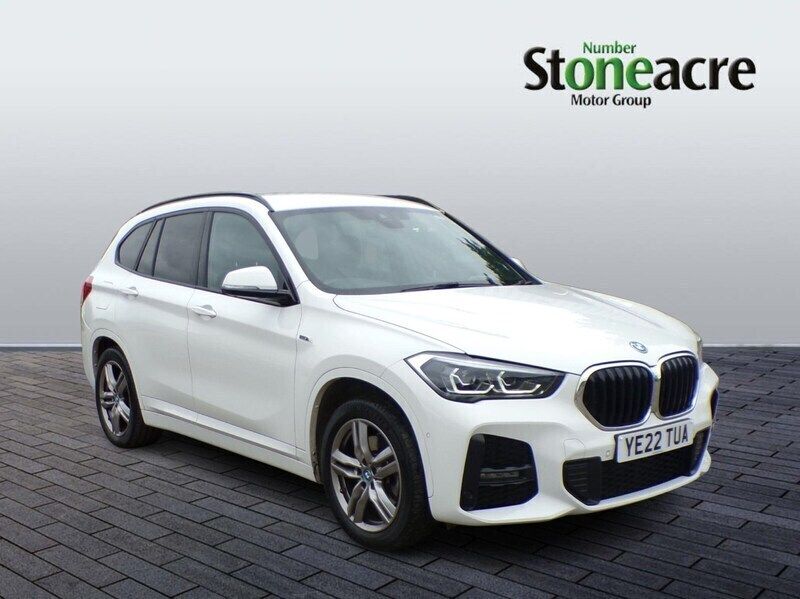 White Used 2022 BMW X1 M Sport SUV | £22,995 (Fair price) - Image 1/4