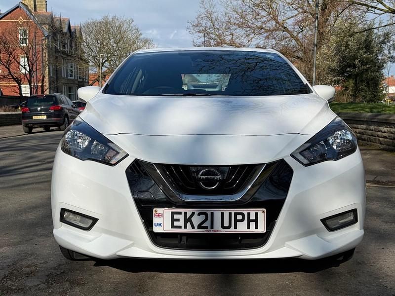 Used Nissan Micra Acenta 2021 White Hatchback