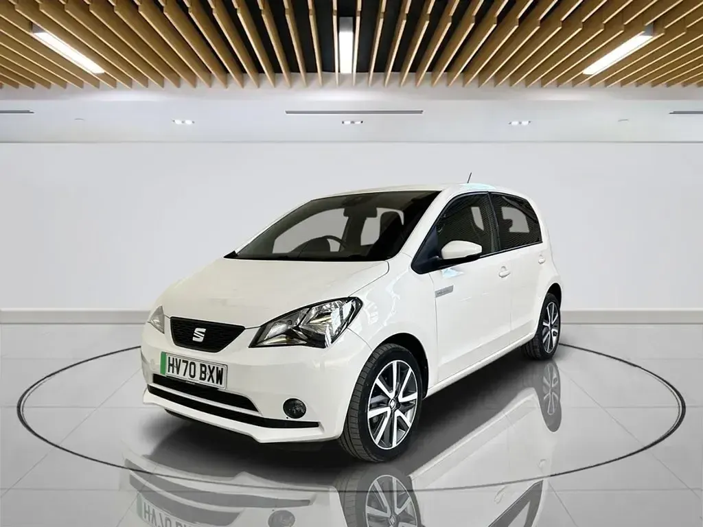 Begagnad Seat Mii Electric 61 kW (83 HK) 2020 Vit Halvkombi