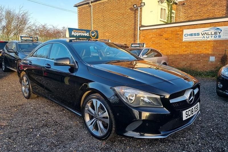 Black Used 2018 Mercedes CLA220 Sedan | £11,495 (Good price) - Image 1/1