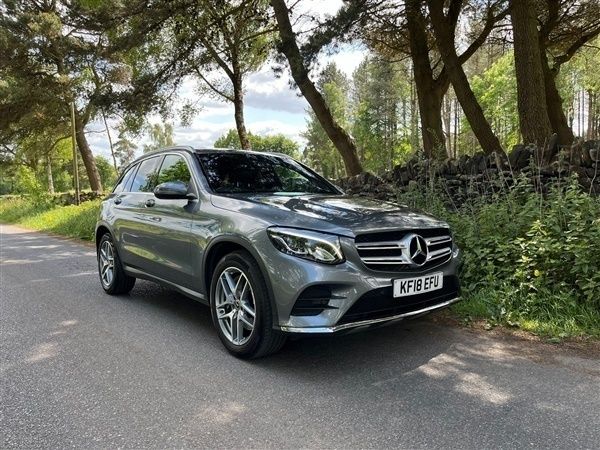 Grey Used 2018 Mercedes GLC220 AMG line SUV | £16,989 (Good price) - Image 1/4