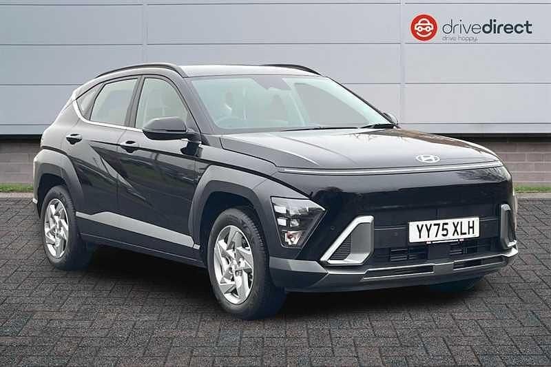 Black New 2025 Hyundai Kona Advanced SUV | £23,850 (Super price) - Image 1/4