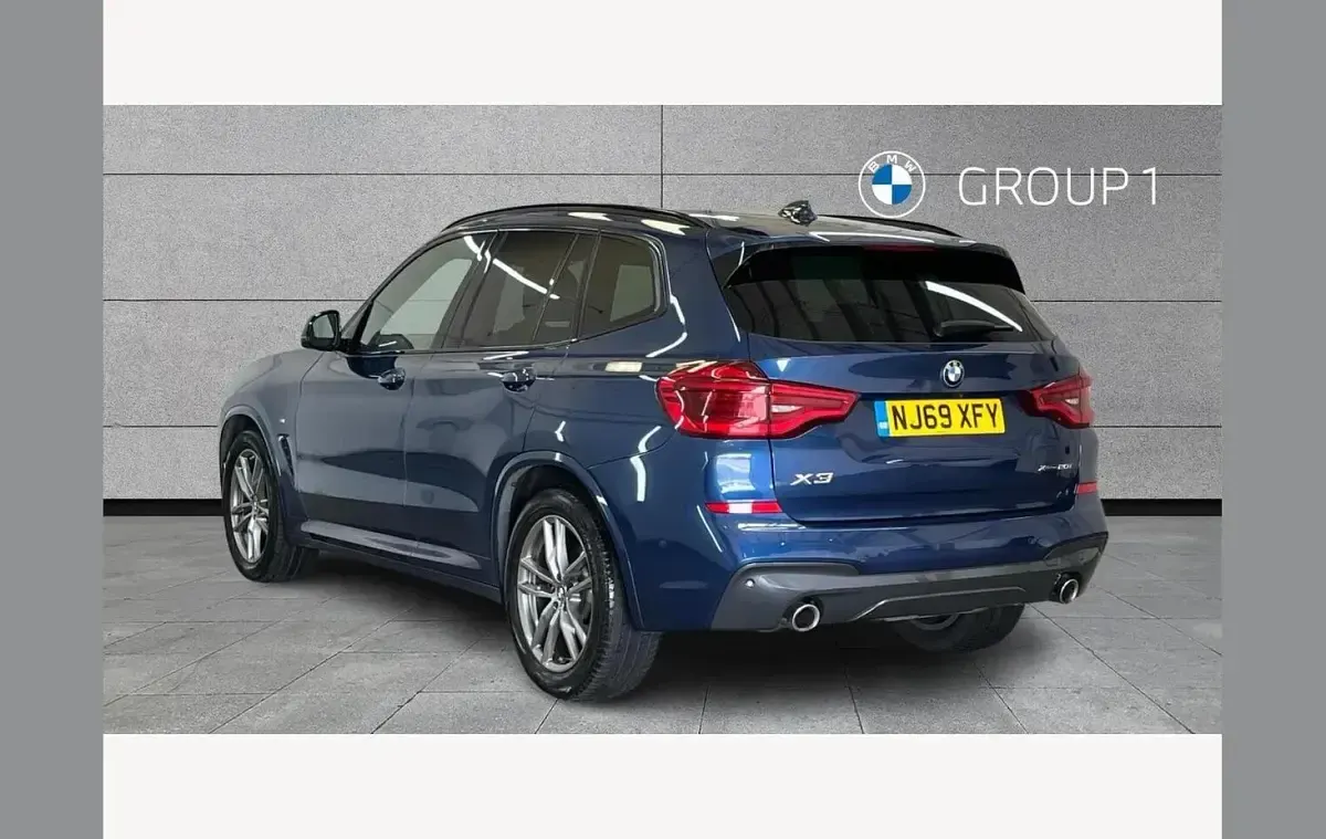 Used BMW X3 M Sport 180 HP (132 kW) 2019 Blue SUV