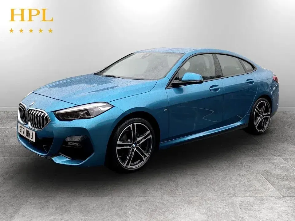 Used BMW 218 M Sport 136 HP (100 kW) 2021 Blue Sedan