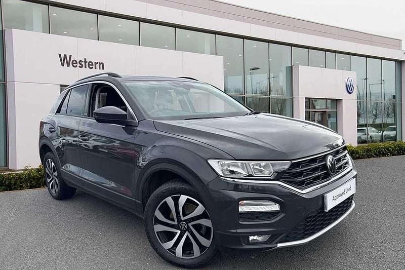 Grey Used 2022 VW T-Roc Active SUV | £17,890 (Fair price) - Image 1/4