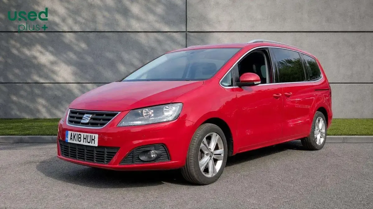 Used Seat Alhambra XCELLENCE 150 HP (110 kW) 2018 Red MPV