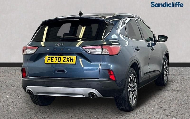 Used Ford Kuga Titanium 120 HP (88 kW) 2020 Blue SUV